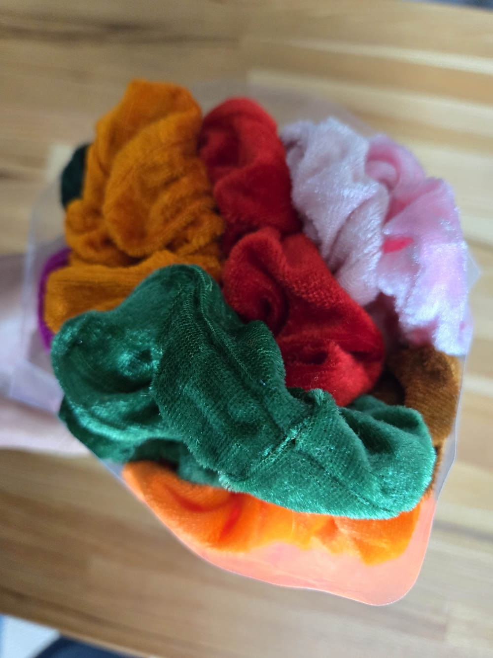 Velvet Scrunchie Set - Multi Color Women’s Hair Accessories